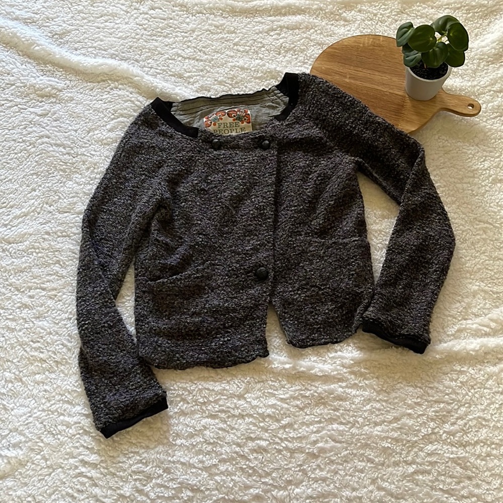 Free People Sweater Jacket
